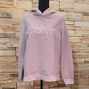 Calvin Klein Popcorn Fleece Hoodie Women's Size M